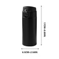 thumbnail image 3 of Vaso de Agua de Acero Inoxidable, Diseño Aislante con Asa, Bloqueo de Temperatura de 12 Horas, Colores Modernos, Portátil para Viajes, Negocios y Uso Diario, 320 Ml, Fácil de Limpiar, 17 X 6, 3 of 7
