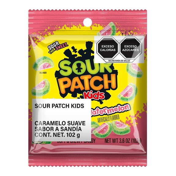 Gomitas Sour Patch Sandia 102 g