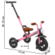 thumbnail image 5 of Triciclo 3 en 1 para Niños con Bastón, Bici y Bicicleta de Balance Plegable Torreta con Luz Soporta hasta 25 kg - Rosa, 5 of 8
