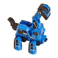 thumbnail image 3 of Juguete de dinosaurio transformable, juguete educativo para niños, vehículo de juego, juguete divertido para niños de 3 a 4 años Braquiosaurio Azul, 3 of 9