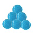 thumbnail image 4 of 6 pelotas de tenis de 64 mm de diámetro para perros de entrenamiento y ejercicio. Azul, 4 of 9