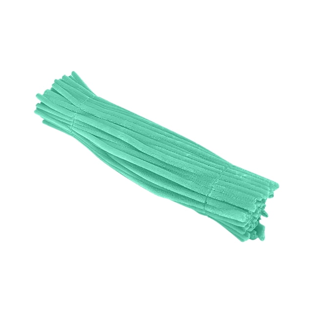 Juego de 100 limpiapipas de colores caramelo para manualidades y decoraciones.