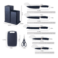 thumbnail image 3 of Utensilios De Cocina Silicona Juego De Cuchillo 19 Set Negro, 3 of 5
