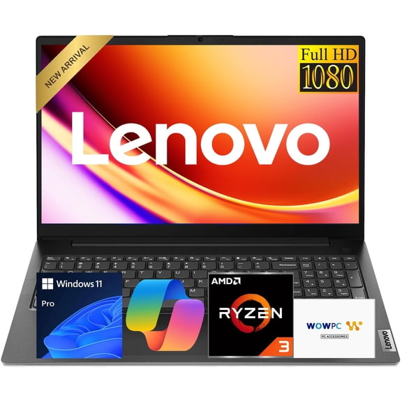 Notebook Lenovo V15 AMD Ryzen 3 7320U 16GB RAM 512GB SSD 15.6 Pulgadas Windows 11 Pro