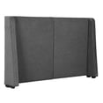 thumbnail image 4 of Base Cama con Cabecera Queen Size Dicasa Milan Gris, 4 of 8