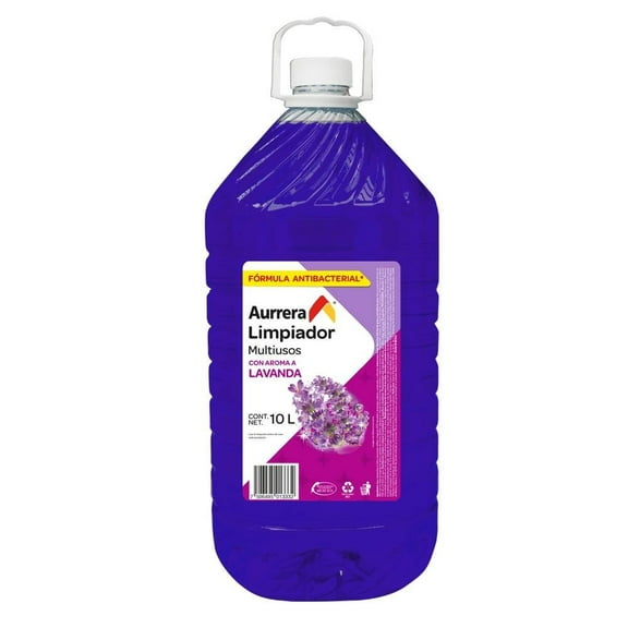 Limpiador multiusos Aurrera lavanda 10 l