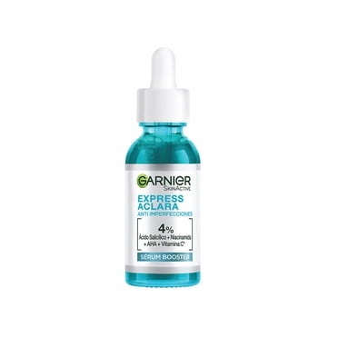 Sérum booster Garnier skin active anti imperfecciones con ácido salicílico y vitamina c 30 ml