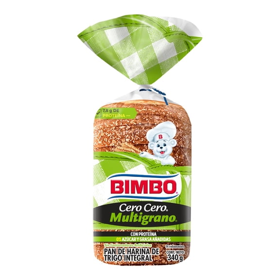 Pan Bimbo multigrano cero cero 340 g