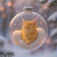 thumbnail image 4 of CaiYueKe Christmas Cat Ornaments Set Cute Kitty Tree Decorations Holiday Pet Pendant Collection Festive Animal Decor for Cat Lovers Home Party Supplies, 4 of 5