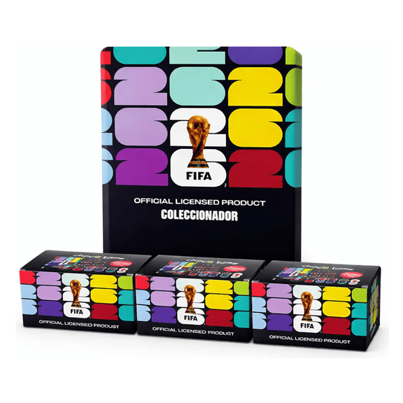 Choca Locoz Fifa 2026 Coleccionador + 3 Caja De 20 Piezas