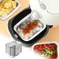 thumbnail image 4 of 50pcs Moulds Disposable Aluminum Baking Pan Kitchen Tools Consummate For Baking Cakes Brownies Bread Meatloaf Lasagna Or Lunch Box, Disposable Aluminum Baking Moulds, Non-Stick, Easy Clean,, 4 of 6