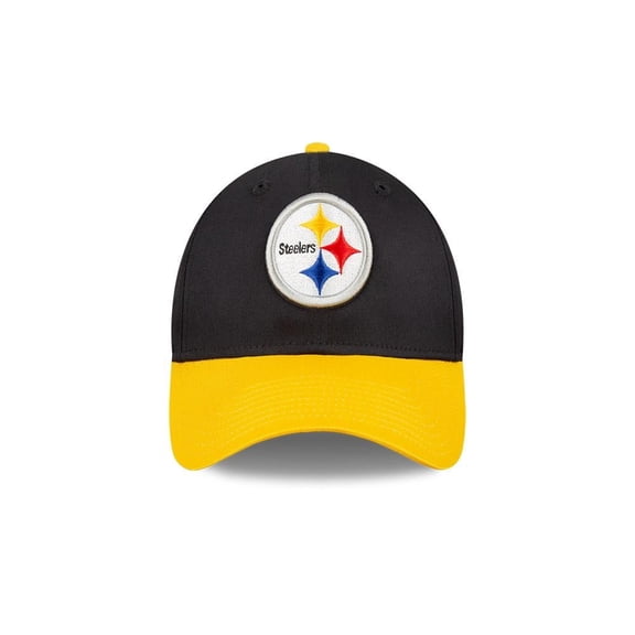 Gorra NFL Pittsburgh Steelers Unitalla Visera Curva Negro con Amarillo