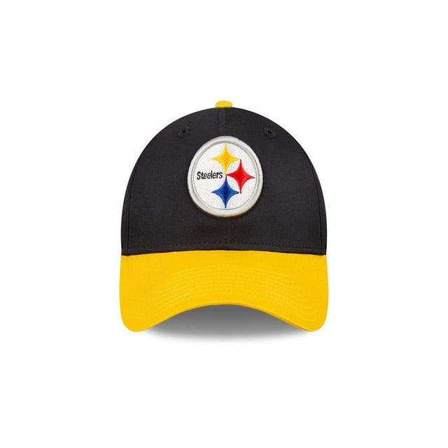 Gorra NFL Pittsburgh Steelers Unitalla Visera Curva Negro con Amarillo