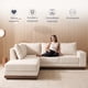 thumbnail image 3 of Sala Esquinera Izquierda Easy Living Tous Beige en L tapizada con estructura de madera de pino, 3 of 6