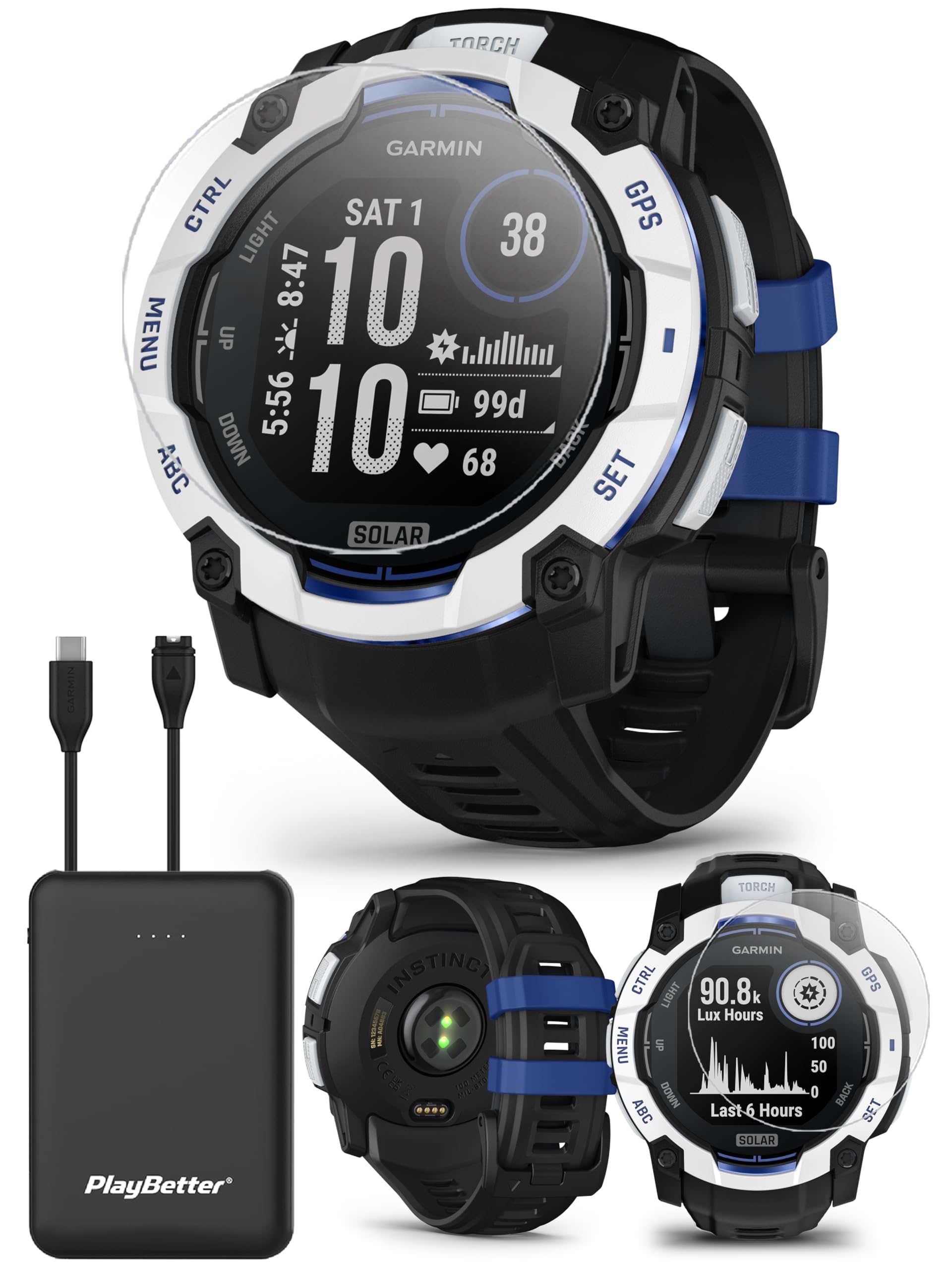 Reloj inteligente PlayBetter Garmin Instinct 3 50 mm Solar