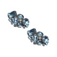 thumbnail image 1 of Sonducket 2 piezas zapatos Clips Rhinestone flor hebilla nupcial boda zapato tacones altos sandalias decoración joyería niñas Calzado Blanco, 1 of 6