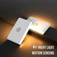thumbnail image 2 of Lámpara de noche LED inteligente recargable con sensor de movimiento para protección ocular, ideal para dormitorio, pasillo o armario (2 unidades)., 2 of 4
