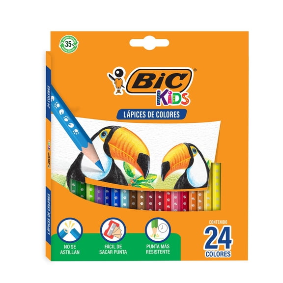 Colores Bic Kids Tucán 24 colores