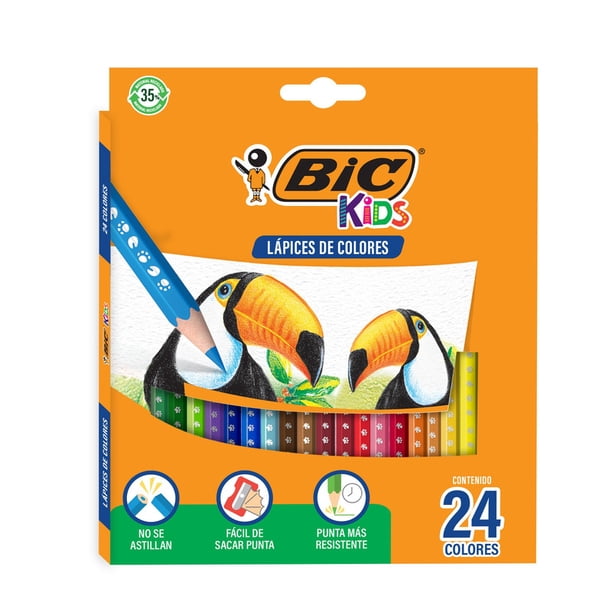 Colores Bic Kids Tucán 24 colores