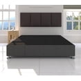 thumbnail image 1 of Dormez zzz Base Box de Madera en Tapiz linato Oxford Gris Matrimonial para Cama Matrimoniales, 1 of 4