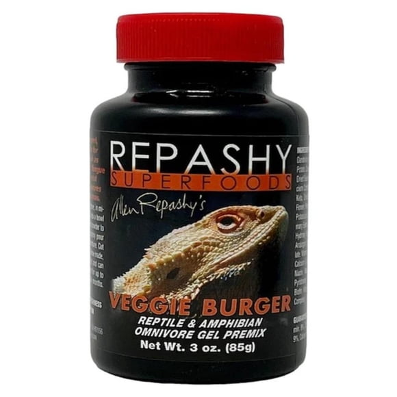ALIMENTO PARA REPTILES VEGGIE BURGUER REPASHY 85 GR