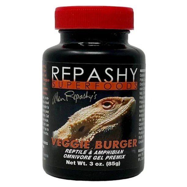 ALIMENTO PARA REPTILES VEGGIE BURGUER REPASHY 85 GR