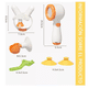 thumbnail image 2 of Juguete Regadera   Lab.G Baño Bebes NARANJA, 2 of 5