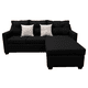 thumbnail image 2 of Sala Esquinera Hermes El Bazar Store Negro 215x165 cm Lado Izquierdo y derecho Lino nacional, 2 of 6