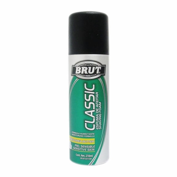 Espuma para afeitar Brut Clasic aloe and shea butter 210 ml