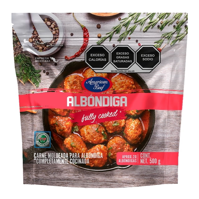 Albóndigas caseras AmericanBeef 500gr
