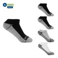 thumbnail image 2 of Tines Fruit Of The Loom para Niño, Afelpado Bajo Negro y Gris 5 Pares Talla M, 2 of 4