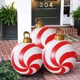 thumbnail image 1 of Árbol de Navidad inflable de 60 cm para exteriores | Decoración navideña de PVC resistente a la intemperie | Incluye inflador y estaca, 1 of 5
