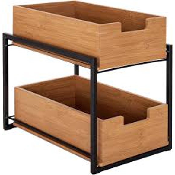 Repisa Organizadora Con Cajones Seville 1787709 Bambu
