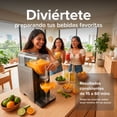 thumbnail image 4 of Máquina de bebidas y granizados 1.6 litros, 6 programas preestablecidos. Freppés, malteadas, helado suave y coctelería margaritas congeladas. AVERA MFRAP01, 4 of 9