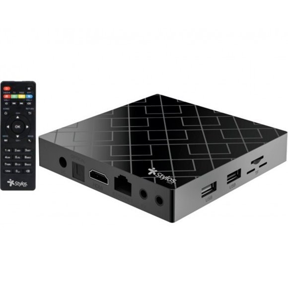 TV Box Stylos  STVTBX3B 1GB 8GB Android 9.0 4K Ultra HD