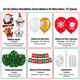 thumbnail image 2 of Set de Globos Navideños Santa Muñeco de Nieve y Reno 67 Piezas, 2 of 5