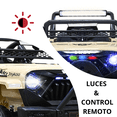 thumbnail image 2 of Camioneta Montable Electrica para Niños Control Remoto 12v - Beige, 2 of 7