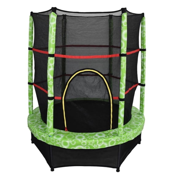 Mini Trampolín Athletic Works verde 1.3m TRMI-55-BG