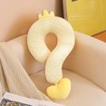 thumbnail image 1 of Almohada Refrescante de Seda de Hielo con Forma de Signo de Interrogación, Ideal para La Oficina, Siestas, Estudiantes, Viajes En Coche o Como Almohada Cervical. También Sirve Como Regalo., 1 of 6