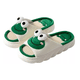thumbnail image 1 of Pantuflas Casa Lindas Y Suaves Frog  verde/blanco 38-39(Fit 37-38), 1 of 5
