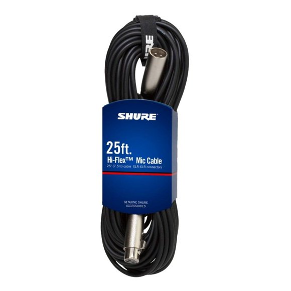 Cable C25J Shure para Micrófono Hi-Flex 7.5 metros