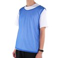 thumbnail image 3 of 12 Chalecos Deportivos para Fútbol Entrenamiento Adultos - Azul Oscuro Jersey Transpirable NikouMX Deportes, 3 of 8