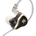 thumbnail image 1 of Auriculares KZ ZAS 7BA+1DD 16 Hybrid Drivers HiFi Bass Black, 1 of 8