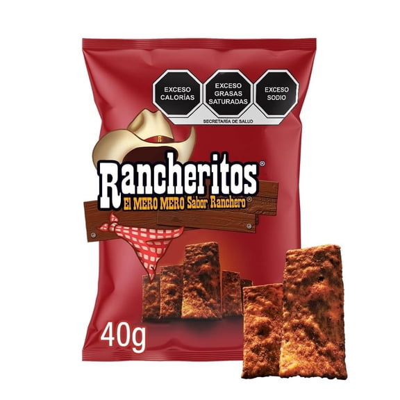 Botana Rancheritos sabor chile y especias 40 g