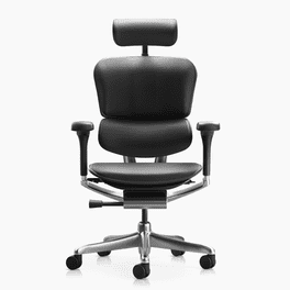 Silla oficina Ejecutiva Ergohuman Elite 2 Cuero Negro