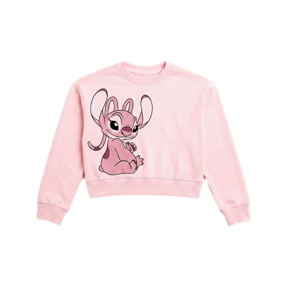 Sudadera Infantil Estampada Lilo y Stitch Talla 4 Rosa