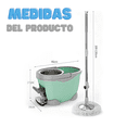 thumbnail image 5 of Trapeador Spin Mop y Cubeta con Pedal Komfort Blanco, 5 of 5