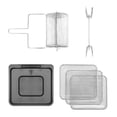 thumbnail image 2 of Horno Freidora de Aire Chefman Digital 10 Litros Negro, 2 of 4