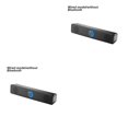 thumbnail image 1 of Sidaley Altavoz compatible con Bluetooth Barra de bocina doble Estéreo Subwoofer Altavoz Barra de sonido de audio en el hogar Teatro TV PC de alto 350T 2piezas, 1 of 6