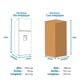 thumbnail image 4 of Refrigerador Top Mount  15 Pies Samsung RT42DG6224S9EM Top Mount Acero, 4 of 4